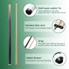 HMQQ Pool Cue Stick/Billairds cue Stick Pool Stick 58" Set of 2/Set of 4 /Set of 4 20OZ, 48" Set of 2/ Set of 4, with Different Weight/Size/Quantity (48" Set of 2) view 3