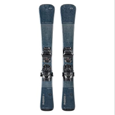 Blizzard Women's 8A2311DF001 Phoenix 7.7 Mountain Dark Avio/Black Skis with TLT10 Demo W Black-Silver Bingings, Size 153