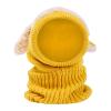 Toddler Winter Hat Girls Hood Caps Boys Kids Coif Winter Scarf Baby Woolen Warm Hats Kids Hat Yellow view 1