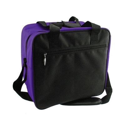 Bowlerstore Products Classic Single Bowling Bag - Black/Purple