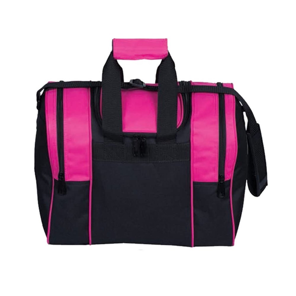 Bowlerstore Products Comet Single Bowling Bag - Black/Pink