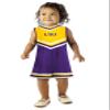 Little King NCAA Toddler/Youth Girls Team Cheer Jumper Dress-LSU-2T view 1