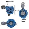 Shock-Absorbing Bike Cup Holder (Blucifer Blue Diamond) | Fits All Handlebars | Adjustable to Any Size Drink | Made for Bicycles, Boats, Wheelchairs | Xmas Stocking Stuffer | Made in USA view 3