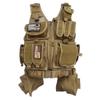 Spec Ops Tool Gear SF-18 Delta 2.0 Tactical Tool Vest & Belt  Modular MOLLE Work Vest with Multiple Tool Pouches & Weight-Dispersing Design | Large | Coyote Tan view 1