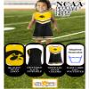 Little King NCAA Toddler/Youth Girls Team Cheer Jumper Dress-Iowa-3T view 2