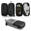 Steez Golf Accessory Case - Golf Bag Organizer. Airtight, Water-Resistant, Protective Hard Case for Phone, Tees, Ball Markers, Repair Tools, and Golf Essentials. Removable Golf Glove Hanger/Dryer view 1