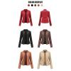 HINDOLA Womens Faux Leather Jackets Short Motorcycle Jacket Winter Fashion Moto Biker Casual Jackets Coat view 4