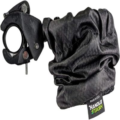HandleStash Shock-Absorbing Bike Cup Holder (Double Black Diamond) | Fits All Handlebars | Adjustable to Any Size Drink | Made for Bicycles, Boats, Wheelchairs | Xmas Stocking Stuffer | Made in USA