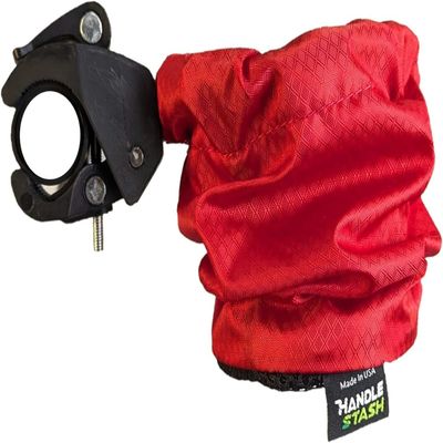 Shock-Absorbing Bike Cup Holder (Red Hot Diamond) | Fits All Handlebars | Adjustable to Any Size Drink | Made for Bicycles, Boats, Wheelchairs | Xmas Stocking Stuffer | Made in USA