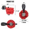 Shock-Absorbing Bike Cup Holder (Red Hot Diamond) | Fits All Handlebars | Adjustable to Any Size Drink | Made for Bicycles, Boats, Wheelchairs | Xmas Stocking Stuffer | Made in USA view 3