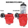 Shock-Absorbing Bike Cup Holder (Red Hot Diamond) | Fits All Handlebars | Adjustable to Any Size Drink | Made for Bicycles, Boats, Wheelchairs | Xmas Stocking Stuffer | Made in USA view 4