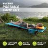 MARCHWAY Lightweight Folding Tent Camping Cot Bed with Lever Lock, Easy Setup Portable Compact for Outdoor Travel, Hunting, Hiking, Motorcycling, Support 330Lbs (Blue) view 2