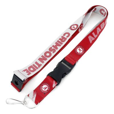 Aminco NCAA Alabama Crimson Tide Crossfade Lanyard