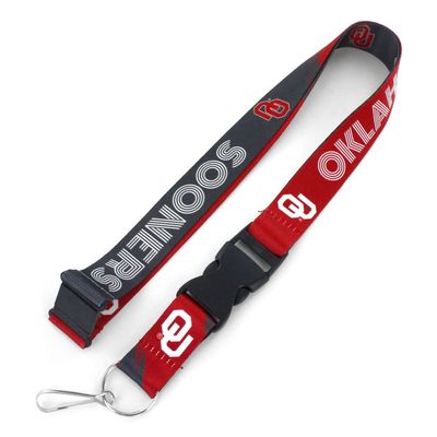 Aminco NCAA Oklahoma Sooners Crossfade Lanyard