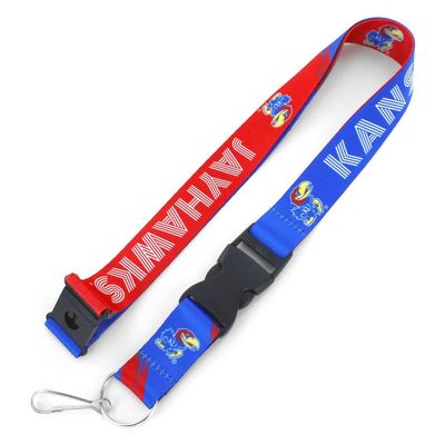 Aminco NCAA Kansas Jayhawks Crossfade Lanyard