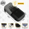 Steez Golf Accessory Case - Bag Organizer. Airtight, Water-Resistant, Protective Hard Case for Phone, Tees, Ball Markers, Repair Tools, and Essentials. Removable Glove Hanger/Dryer view 2
