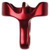 Cypher Forge Climbing Belay Device Kit with Carabiner, Red view 2