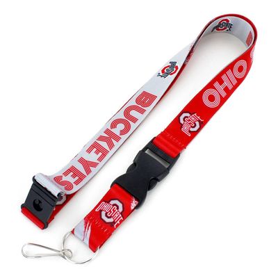 Aminco NCAA Ohio State Buckeyes Crossfade Lanyard