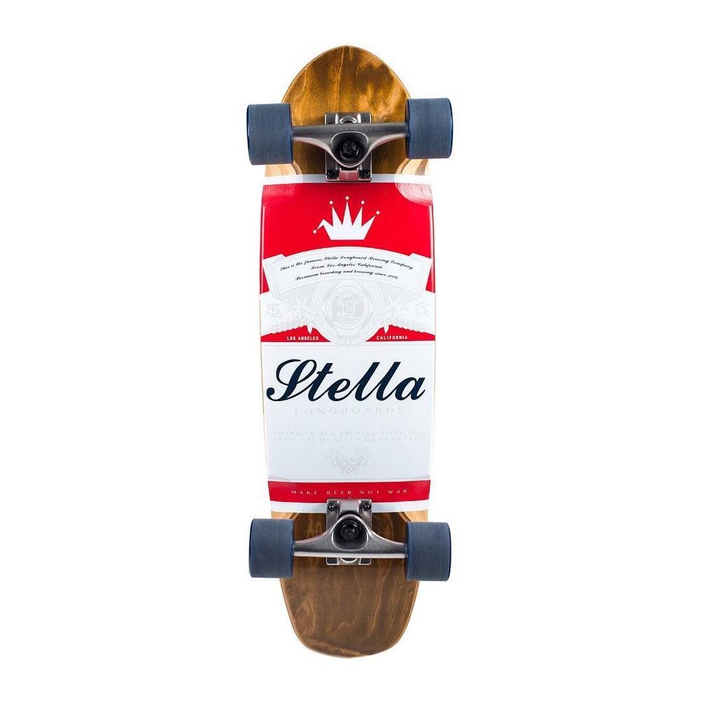 Stella Longboard 29 Beer Runner Stripe Cruiser Complete