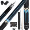 CUEELF Pool Cue Stick Billairds cue Stick 58 inch Maple Billiard Pool Stick Pool Table Sticks 19.5oz/20oz Pool Cues (Style-02, 20 oz) view 1