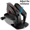 BUZZNN Under Desk Elliptical Machine, Mini Elliptical, Pedal Exerciser Trainer, Mini Elliptical Machine with Adjustable Resistance & LCD Display view 4
