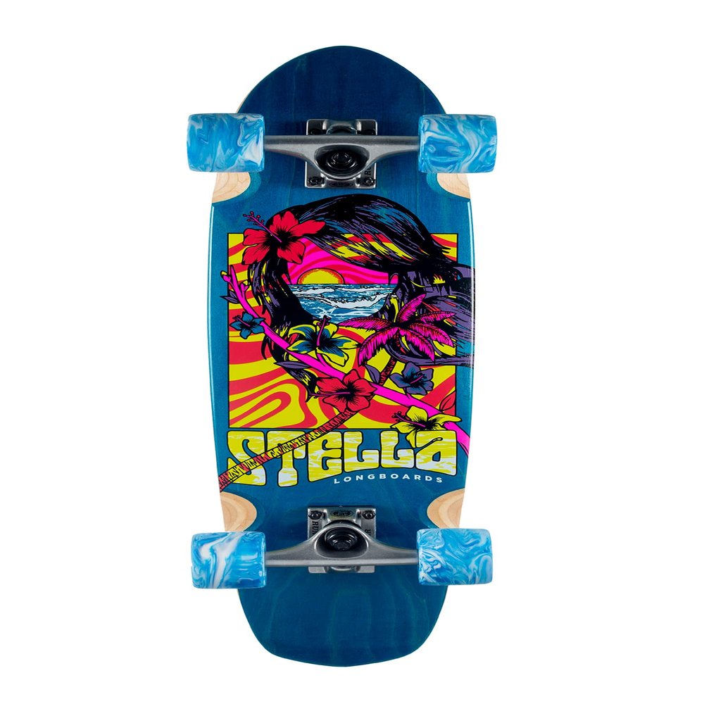 Stella Longboard 29 Beer Runner Tropical Hula Cruiser Complete