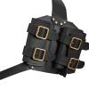 Bavokon ,Medieval Retro Frog Adjustable Pu Leather Sleeve, Belt Holster Outdoor Double Scabbard Strap Adjustable Double Back Scabbard Medieval Renaissance Broadswords view 1