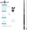 CUEELF Pool Cue Stick Billairds cue Stick 58 inch Maple Billiard Pool Stick Pool Table Sticks 19.5oz/20oz Pool Cues (Style-02, 19.5 oz) view 4
