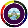 Country Brook Design - Purple Tubular Nylon Webbing (1 Inch, 20 Yards) view 1