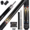 CUEELF Pool Cue Stick Billairds cue Stick 58 inch Maple Billiard Pool Stick Pool Table Sticks 19.5oz/20oz Pool Cues (Style-01, 19.5 oz) view 1