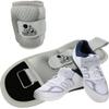Ankle Wrist Weights 5lb Bundle with Shoes Venja Size 7 - White view 1