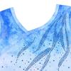 BAOHULU Leotard for Girls Gymnastics Toddler Tank Biketards Shorts Shiny Diamond Purple Kids Dancewear B217_WhiteBlue_150 view 3