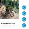 Bike Cable Ends, ZTTO Bike Cable End Ball Caps Reusable Brake Cable End Crimps for Mountain Bike Road Bike(blue) view 3