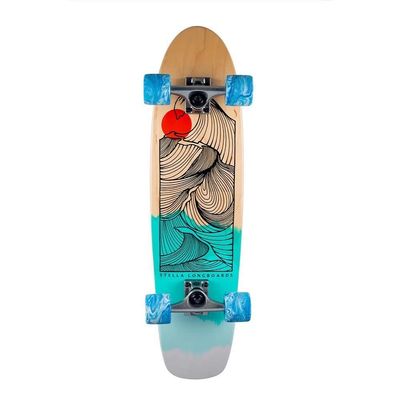 Stella Longboard 29 Beer Runner Tropical Wave Cruiser Complete