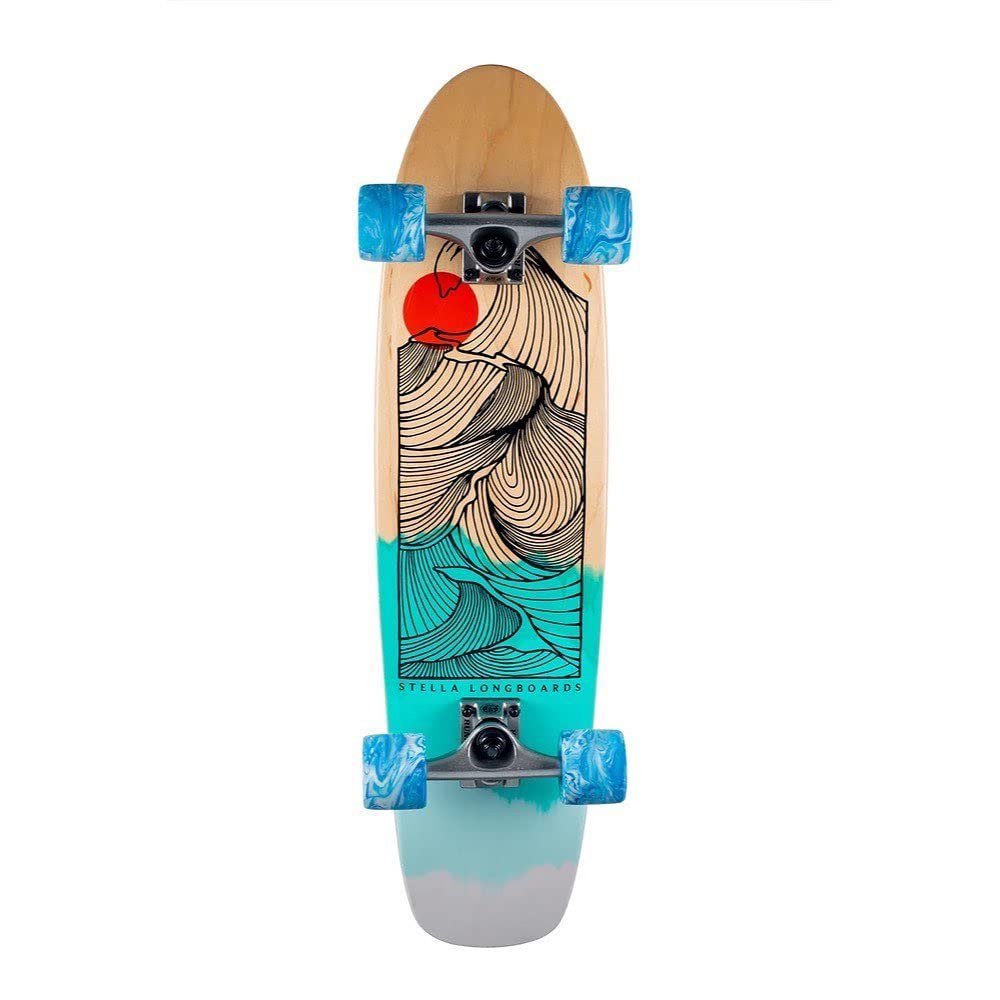 Stella Longboard 29 Beer Runner Tropical Wave Cruiser Complete