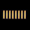 Sharamado 8pcs Glass Luminous Tube, 1.5 * 6mm Luminous Vial Glow rods Made of Rare Earth Materials, EDC Players, for DIY Various EDC Accessories and Decoration. (Orange) view 1