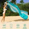 BYDOLL Nylon Beach Blanket Waterproof Sandproof Oversized 7'x7' Suits 1-5 Adults Sand Free Extra Large Blanket Lightweight Soft Picnic Mat for Beach Travel Camping view 4