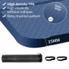 nuveti Large Exercise Mat - 15mm/20mm/30mm Thick Yoga Mat | Workout Mat for Fitness, Yoga, Pilates, Stretching & Floor Exercises for Women & Men with Free Carrying Bag view 2