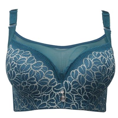 Bras for Women Large Size lace Underwear Push up Intimates Brassiere Comfortable Bralette (Bands Size : 36D, Color : 1)