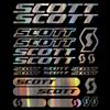 22pcs for SCOTT BIKE Decal Stickers Vinyl Mountain Cycling MTB (Silver) view 1
