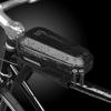 Bike Accessories Top Tube Bag for Men Women EVA Hard Shell Waterproof Mount Front Frame Bike Bags for Road/Mountain Bike Phone Holder Mount Bike Handlebar Bag Bicycle Cell Phone Accessories view 2