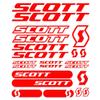 22pcs for SCOTT BIKE Decal Stickers Vinyl Mountain Cycling MTB (Red) view 1