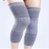 Aecsoc Warm Cashmere and Wool Thicken Men and Women Leg Warmers Breathable Elastic Blend Knee Wraps PDY202242(Medium grey,L) view 4