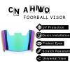 CNAHIWO Football Visor - Football Helmet Eye-Shield (Green) view 3
