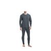 Jueshanzj Men's winter thermal underwear men's suit fattened and thickened 4XL Dark grey view 1
