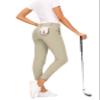 Hiverlay Womens pro Golf Pants Quick Dry Slim Lightweight Work Pants with Straight Ankle Also for Hiking or Casual LadiesLight Khaki-XL view 2