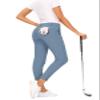 Hiverlay Womens pro Golf Pants Quick Dry Slim Lightweight Work Pants with Straight Ankle Also for Hiking or Casual LadiesDusty Blue-XXL view 2