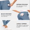 Hiverlay Womens pro Golf Pants Quick Dry Slim Lightweight Work Pants with Straight Ankle Also for Hiking or Casual LadiesDusty Blue-XXL view 3