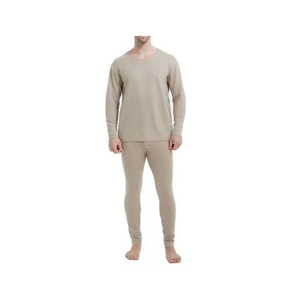Jueshanzj Men's winter thermal underwear men's suit fattened and thickened 4XL skin color