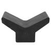 Yosoo Marine V Bow Stop,Boat Trailer V Bow Stop Black Rubber Bow Stop Replacement for Ski Boat Fishing Boat Sailboat Trailer view 1